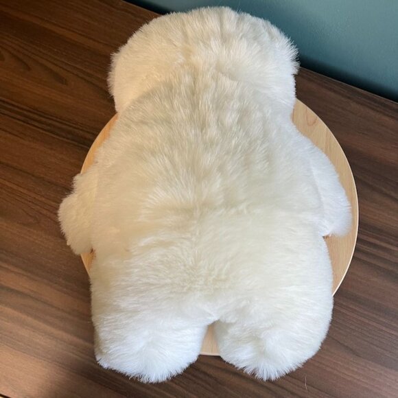 Vintage Porcelain Doll Baby Cuddle Kins From Cuddleville Crying over Bear 1991 - Picture 6 of 10